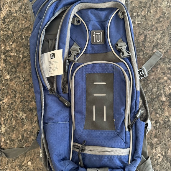 Ful Blue and Gray Backpack